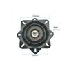 Silla de Barra Giratoria 360 Grados Runsheng de 5 Pulgadas Base Giratoria para Escritorio Silla de Ocio Base Giratoria Ferretería para Muebles A01-1