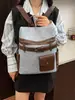 Nueva mochila de viaje ligera estilo japonés transfronteriza para mujer, mochila niche estilo coreano para camping al aire libre, mochila con bloques de color