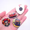 Amazon Calaveras Día de Muertos dijes para zapatos resina de PVC accesorios para zapatos tipo zueco fundas de teléfono DIY dijes decorativos
