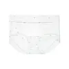 Cueca Boxer com Estampa Fofa de Seda Gelada para Mulheres, Cintura Média, Antibacteriana, Gancho de Algodão Estendido, Elástica, Sem Costura, Sensação Nua, Roupa Íntima para Meninas