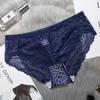 Ropa interior de encaje para mujer de talla grande sexy de talle medio levanta glúteos sin costuras transpirable calzones de mujer entrepierna de algodón fabricante