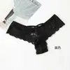 Roupa Íntima Feminina Sexy de Tamanho Grande com Cintura Baixa, Fio Dental Sem Costura, Tanga Sexy de Renda