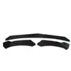 Dtouch Coche Universal Tres Etapas Pala Frontal Grande Ajustable Combinación de Tres Etapas Pala Frontal Pala Frontal Negro Brillante Labio Frontal
