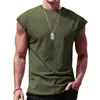 Estación Independiente 2026 estilo americano verano para hombre secado rápido manga corta versátil cuello redondo casual color liso top moderno en stock
