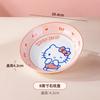 Prato Tigela de Cerâmica HelloKitty Cor Esmalte Baixo Conjunto de Louças Doméstica Cozinha Cão Parchal Fofo Tigela para Comer para Crianças