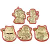 Regalo del Festival del Medio Otoño: Cadena para Teléfono y Llavero de Gato de la Suerte 999 de Oro Puro para la Fortuna, Adecuado para Eventos de Empresa y Regalos para Mejores Amigos