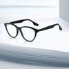 24 Nuevo Marco de Lentes Planos Ojo de Gato Estilo Karin Trendy Coreano del Mismo Estilo Luz Anti-azul Se Puede Equipar con Marco de Lentes para Miopía lucy