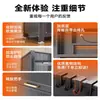 Estantería de almacenamiento multicapa de pie para el hogar, gabinete para platos y palillos, aparador, gabinete de cocina, gabinete de almacenamiento a prueba de polvo para horno microondas