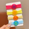Lazos para el cabello lindos para niños, color caramelo dulce, lazos para el cabello para niñas, gomas para atar el cabello, tendones que no lastiman al bebé, anillo para el cabello de alta elasticidad