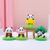 Fofo Urso Panda Fufu Suporte de Aromaterapia Caixa Surpresa Ornamento de Dupla Utilização Adorável Estatueta para Casa e Escritório Alívio de Estresse Presente Colecionável