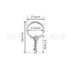 El fabricante suministra accesorios de ferretería para ropa DIY, llaveros, cadenas con baño de metal, anillas, pasadores con ojal y cierres de langosta.