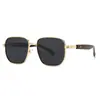Gafas de Sol Polarizadas para Hombre, Popular Exportación Transfronteriza, Estilo Callejero Europeo y Americano, Modelo Influencer de Instagram, Gafas de Sol Cuadradas 14105