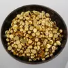 Semicírculo de Pérola para Joias com Fundo Plano Série Ouro e Prata Pérola Artificial Contas Soltas Contas de Arroz Material para Unhas Manicure DIY Artesanal Acessórios