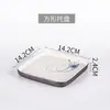 Plato de Hueso Japonés para Sushi de 6 pulgadas Plato Base de Mesa de 7 pulgadas Cocina Japonesa y Coreana Izakaya Teppanyaki Vajilla de Cerámica