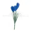 Cachos Tendência de Juncos Artificiais de Cinco Pontas, Estilo Nórdico Sala de Estar Janela Exibição Vaso Arranjo de Flores Chão Decoração Ornamento
