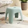 Taburete Pequeño para el Hogar, Taburete Bajo, Banco Pequeño de Plástico, Silla Resistente para Niños, Reposapiés Engrosado, Baño Antideslizante Sala de Estar