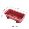 Molde de silicona transfronterizo personalizado para tartas, bandeja rectangular para tostadas, herramienta para hornear DIY, molde para tostadas fácil de desmoldar