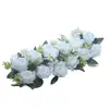 260 Flores Artificiales Decoración de Boda Flores Columna Romana Arreglo Floral Adornos Guía de Camino Flores Artificiales Flores para Sala de Estar Mesa de Comedor Decoración de Escritorio