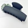 Pinza para el cabello grande para gran cantidad de cabello, pasador mate, exquisitos accesorios para el cabello, pasador de placa, nuevo adorno para la cabeza, pasador femenino, pinza de tiburón al por mayor