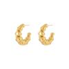 Pendientes de Guisante de Venta Caliente Transfronteriza Loftily Exquisitos de Venta Caliente Estilo Ins Joyería para Orejas de Oro Elegante de Lujo Accesible