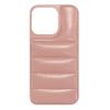 Adecuado para funda de teléfono Apple 14, funda de cuero para iPhone 13 Pro Max, funda protectora rellena de algodón, estilo Chanel, anticaída y antideslizante