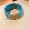Pulsera geométrica de cuentas acrílicas transfronteriza europea y americana, diseño de nicho exagerado, lujo ligero, sensación de alta gama, accesorio de mano personalizado
