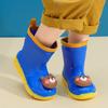 Botas de Chuva Infantis, Sapatos de Água de Desenho Animado Removíveis Femininos, Botas de Chuva Impermeáveis Antiderrapantes, Crianças Pequenas, Crianças de Tamanho Pequeno e Médio, Botas de Bebê Atacado