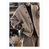 Chaqueta Cardigan de Invierno Gruesa con Forro de Polar para Mujer Sudadera de Polar con Chaqueta de Béisbol Nueva Ropa de Abrigo Top para Mujer