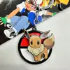Llavero Caliente de Anime Pokemon Aleación de Zinc Rodamiento Diseño Giratorio Criaturas Mágicas Lindas