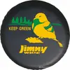 Amazon Jimny Dajixiaoji Suzuki Cubierta de Neumático Cuero Engrosado Protector Solar a Prueba de Polvo Dainiu Cubierta Protectora de Neumático