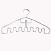 Percha de onda para dormitorio de estudiante en casa con almacenamiento de corbata y ropa interior multifuncional antideslizante sin marcas