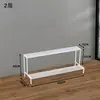 Estante de flores de piso escalonado multicapa balcón interior patio estante para macetas de hierro suculenta simple impermeable antioxidante estante de almacenamiento