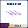 Kst Jianhexing E0308-Rosa Tipo Tubo Europeo Terminal Preaislado Tipo Pin Perno Cobre Nariz