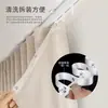 Riel Grueso Silencioso, Riel Recto, Riel Curvo para Barra Romana, Riel Deslizante, Riel para Ventana de Apertura Interior Ultradelgado, Super Capacidad de Carga