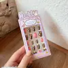 Nuevas Pegatinas para Uñas de Dibujos Animados de Kuromi para Bebés, Linda Decoración de Uñas Impermeable para Niñas Pequeñas, Pegatinas para Uñas para Niñas