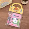 Set de Papelería Original de Dibujos Animados Lindos Tengyi, Cuaderno de Espiral de Alto Valor, Notas Adhesivas, Regalo de Regreso a Clases, Pequeño Regalo Portátil