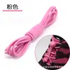 Cadarços Redondos Elásticos Sem Cadarço com Fivela Elástica para Adultos e Crianças, Pretos, Brancos e Coloridos Venda por Atacado, Cadarços Sem Cadarço 1
