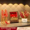 Sala de estar de Año Nuevo caqui caqui Ruyi adornos de caqui regalo de ceremonia de inauguración de casa nueva mudanza inauguración de casa decoraciones felices
