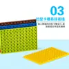 Venta Caliente Transfronteriza Compatible Universal Partículas Pequeñas Placa Base Doble Cara 8X12 Bloques de Construcción Accesorios Piezas de Ladrillo Básico Universal Moc