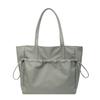 Bolso Tote Transfronterizo 2025 Nuevo Bolso de Nailon Gran Capacidad Cordón Moda Bolso de Hombro Bolso de Mano Bolsa de Compras