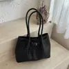 Bolsa Tote de Gran Capacidad Verano 2026 Bolso de Hombro para Viajes Diarios Bolso de Cesta para Verduras Tejido de Textura Única con Asa Bolso Tejido para Mujer
