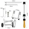 Afilador de Cuchillos de Ángulo Fijo Manual Xk para Uso Doméstico, Marco Direccional Profesional Multifuncional de Ángulo para Afilar y Afilado Profesional de Ángulo Fijo