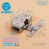 Bisagras para puertas de gabinete de vidrio, bisagras sin taladro, accesorios para vidrio sin marco, clips de fijación para puertas de mascotas sin taladro, clips de doble cara