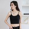 Camisola de Modal para Mujer 2026 Nuevo Estilo de Verano, que Muestra el Abdomen, Ajustada, Capa Base, Top Corto