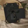 Set de Papel y Sobres con Estampado Dorado Rosa Negra Estilo Retro Carta de Amor Dorado Día de San Valentín Carta Familiar Escrita a Mano Papel para Cartas de Confesión