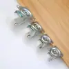Venta Directa de Fábrica Rueda Giratoria Ligera 1.0 pulgada-3 pulgadas Muebles Rueda Blanca de PP Estante de Almacenamiento Rueda Silenciosa Rueda para Estante Industrial