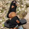 Chinelos de Praia Planos de Verão de Alta Qualidade para Mulheres, Estilo Europeu e Americano, Modelo Novo, de Calçar, Atacado, Tamanho Grande