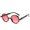Gafas de Sol Estilo Europeo y Americano 020 Gafas de Sol Gafas de Sol Steampunk Gafas de Sol con Patillas de Resorte Metálicas