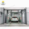 Elevador de coches personalizado tipo cadena guía plataforma elevadora de coches elevador de coches eléctrico para estacionamiento de garaje