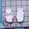 Novo Gato Queijo Cachorrinho Urso Porco Presilha de Cabelo Cola de Creme Adesivos de Geladeira DIY Acessórios de Resina Artesanais